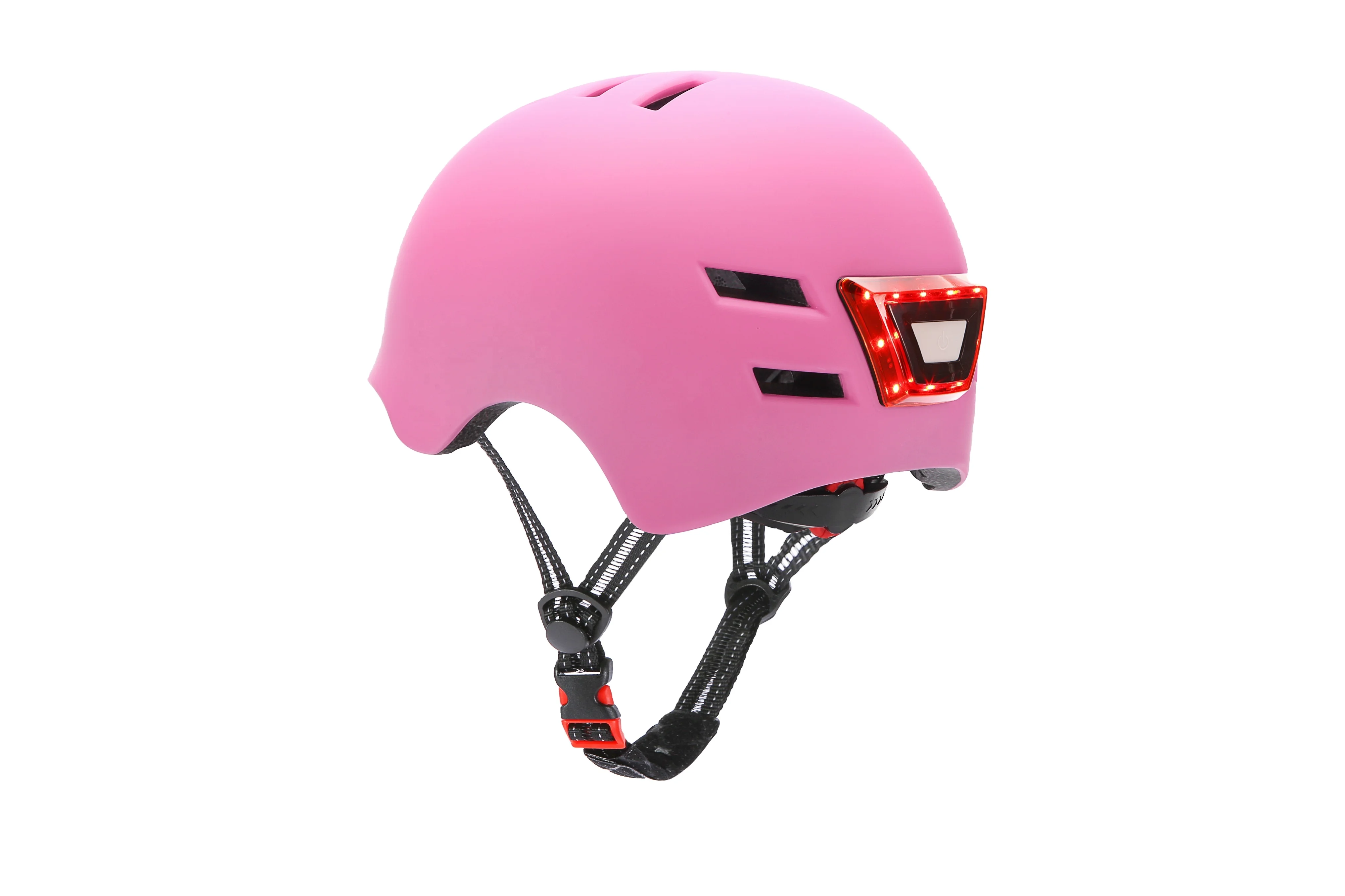 LED front and rear warning Personalized motorcycle helmets scooter bike helmet with lights