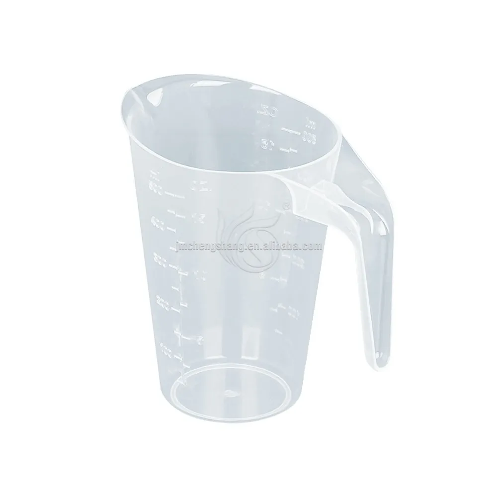 Restaurant Kitchen Bakery Supplies Food Grade Plastic Polypropylene PP Measuring Cup with Cover