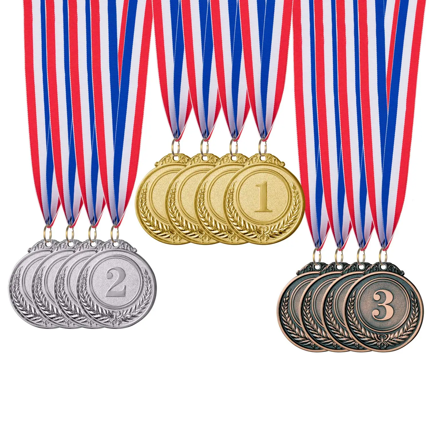 AI-MICH Manufacturers Wholesale Metal Medal Sports Running Gold Medals Custom Logo Sublimation Blank Medal
