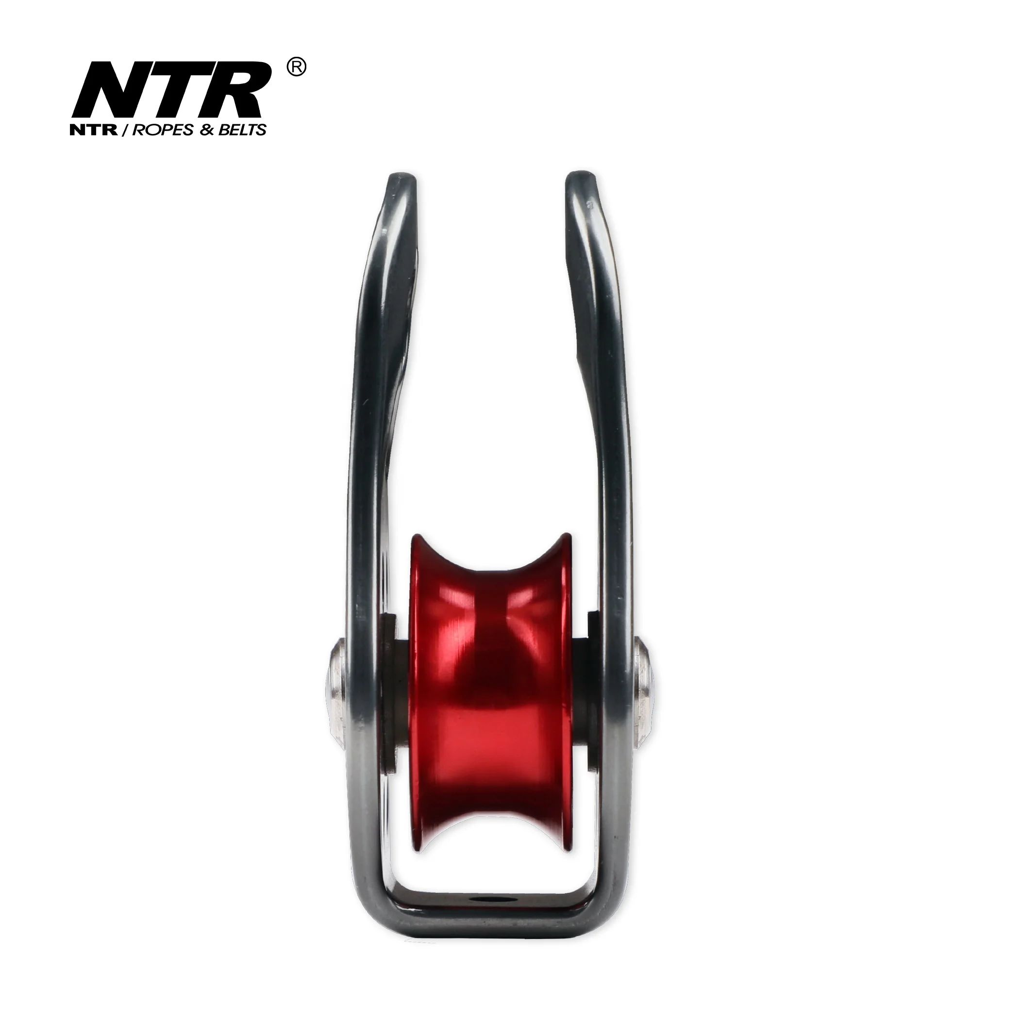 Rope Pulley 30KN Aluminum Alloy Single Swivel Pulley Fixed Tree Rock Climbing Pulley Rappelling Arborist Rescue