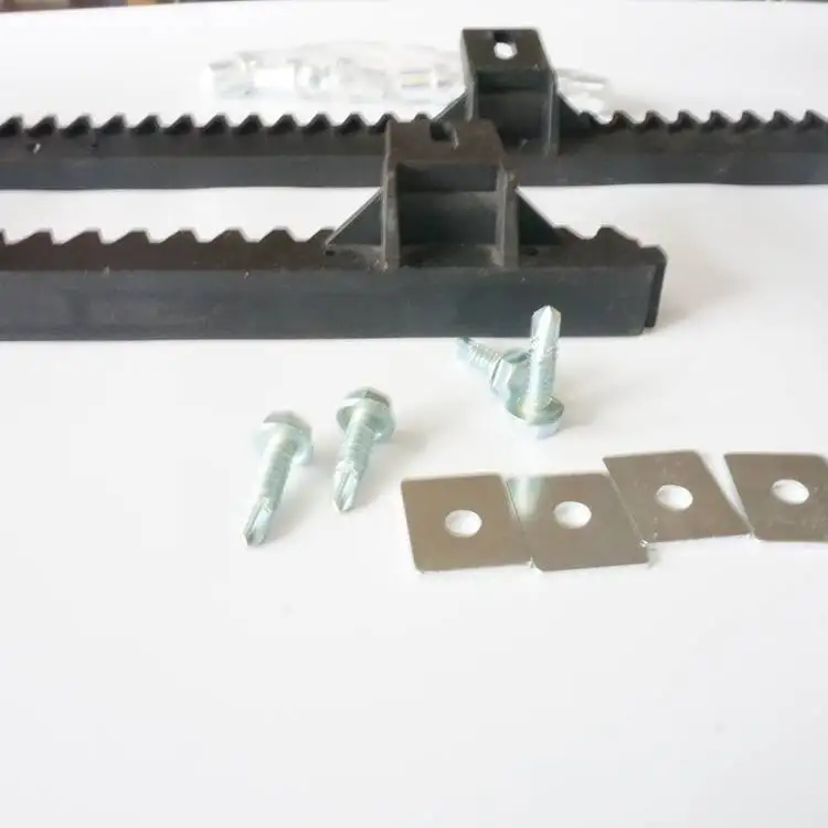 Nylon Gear Racks for Sliding Door Opener Operator Set with M4 8*30 10*30 12*30