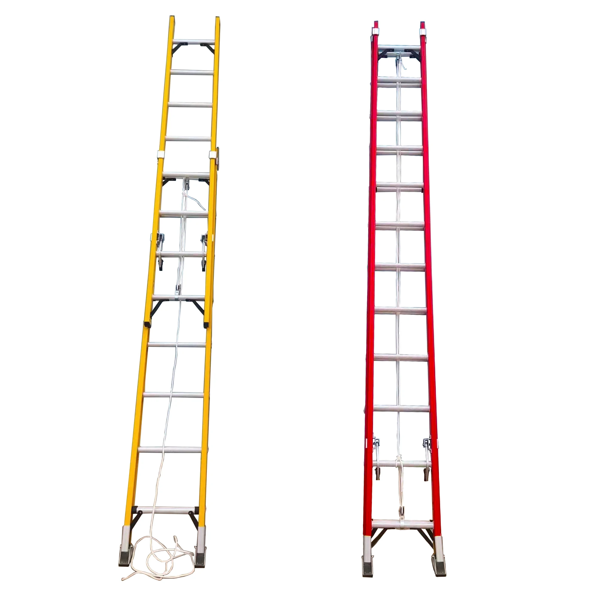 High Quality Fiberglass Fire Escape Ladder combination Extension Step telescopic Ladders