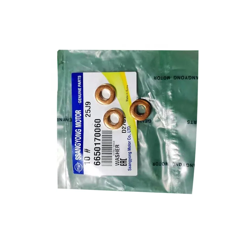 SSANGYONG Fuel injector gasket fuel injector cushion  ACTYON  KYRON  REXTON KORANDO C MUSSO  RODIUS TIVOLI 6650170060 671017KT21