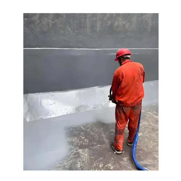 Specially designed for rooftop bathroom two-component polyurea waterproof coating, environmentally friendly and pollution-free
