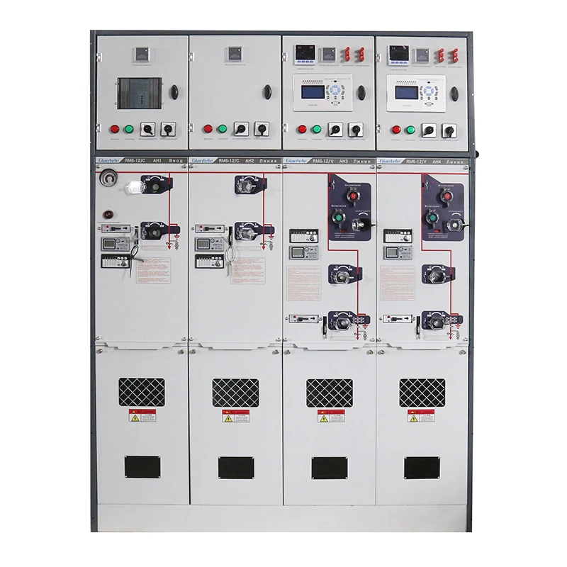 Ring Network Switch Cabinet intelligent control SF6 fully insulated switchgear Power supply loop mv&hv switchgear