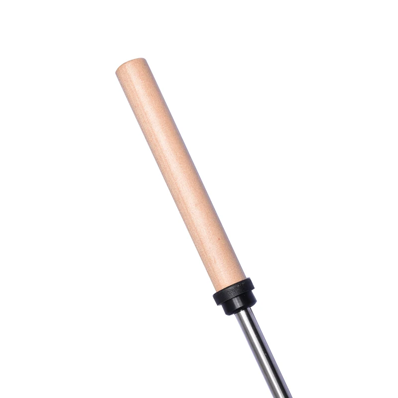 Professional Factory Telescopic BBQ Fork Marshmallow Roasting Sticks Barbecue Forks with Wooden Handle 11inch-33inch