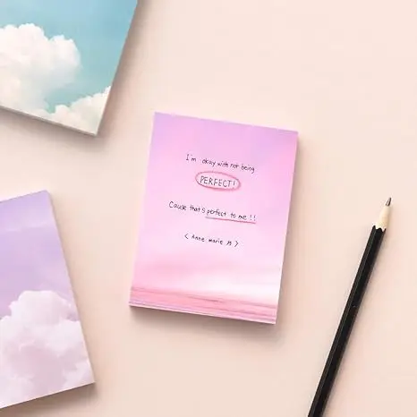 Wholesale Custom School Supplies Coloured Paper Sticky Notes Kraft Paper Memo Pad Small Notes