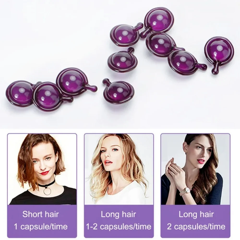 Private Label Hair Capsule Oil 30pcs/ bottles Support Hair Growth Hair Oil Capsules
