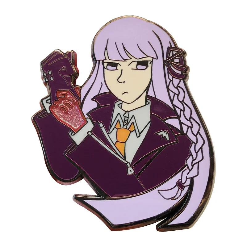 Direct Factory Customize High Quality Black Nickel Plating Metal Keepsake  Pin Hard Enamel Pins