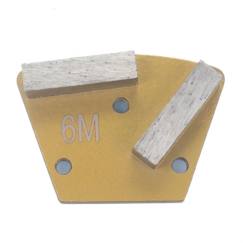 Diamond fan-shaped grinding shoe medium hardness bond agent