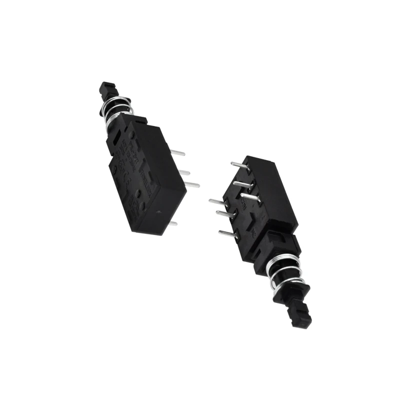 PWL-2P2T 6pin 6a 250vac 125V выключатель питания Кнопка для вытяжки бытовая техника ключ