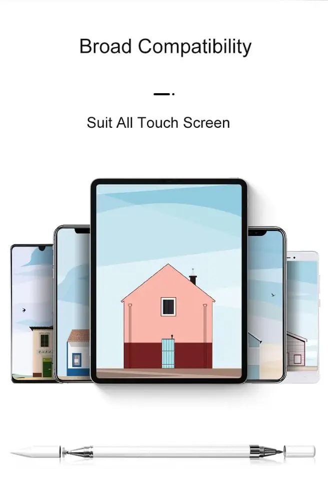 Smart Stylus touch Pen with glitter tablet Android suit all touch screen for iPad