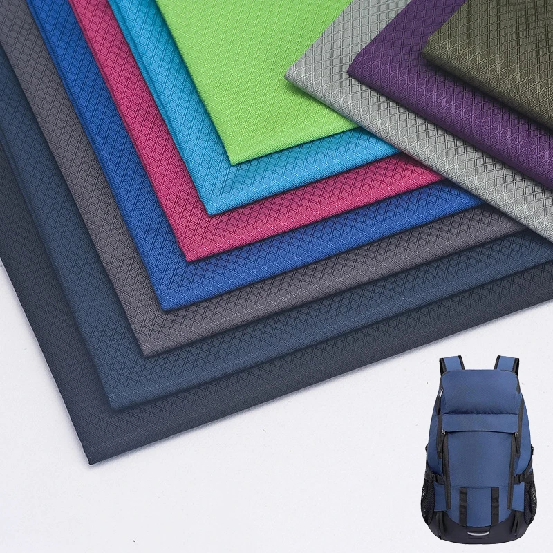 Double Ripstop Poly Fabric Front Silicone Back PU Coated Waterproof Polyester Ripstop Fabric For Outdoor Tent