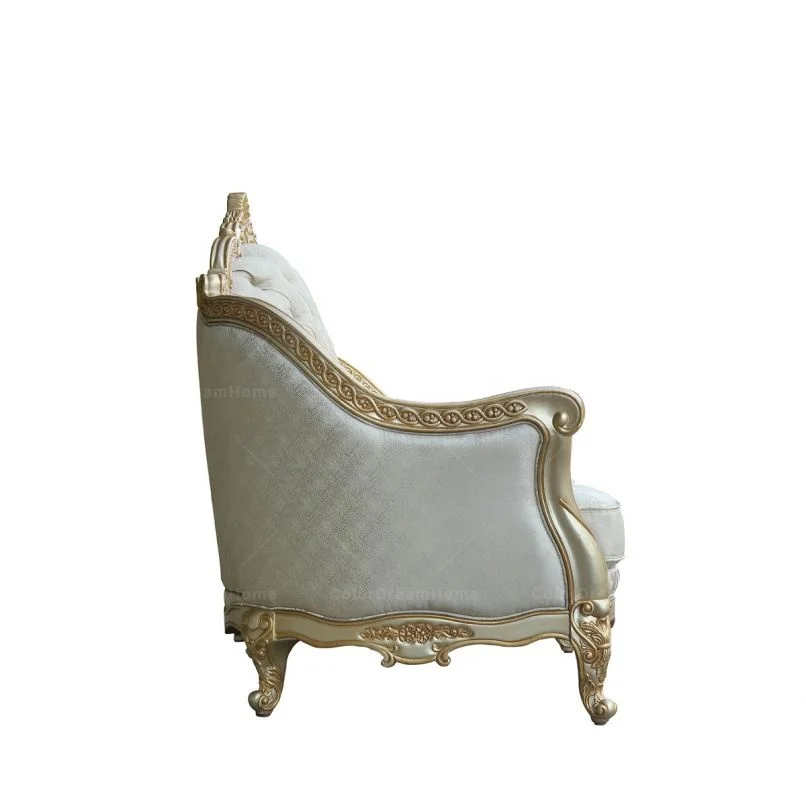 Rococo sofa designed for living room furniture