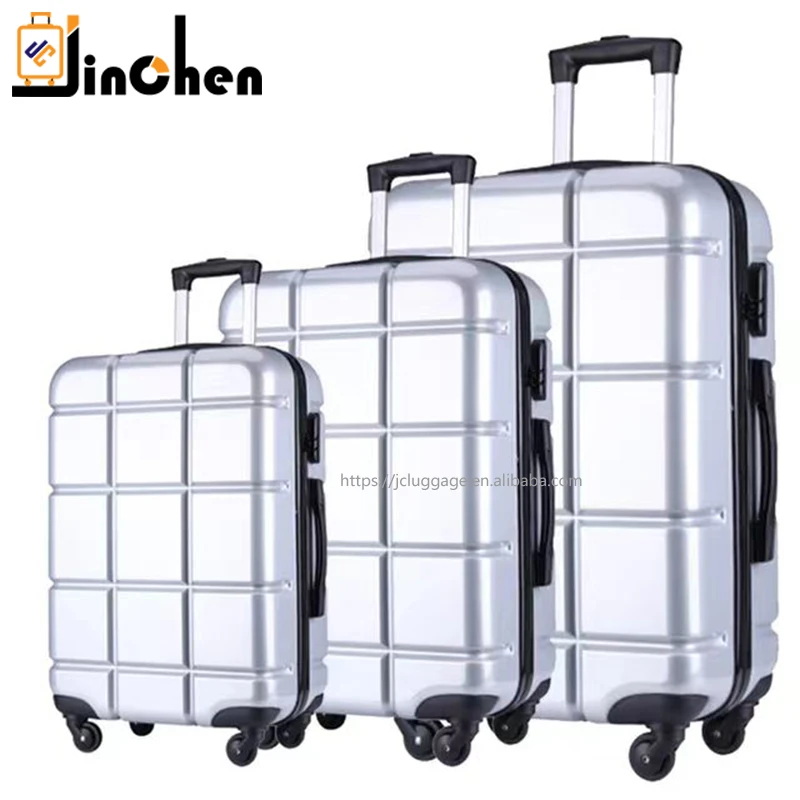 Factory Price Fashionable ABS Luggage Business Travel Luggages Set Wholesales