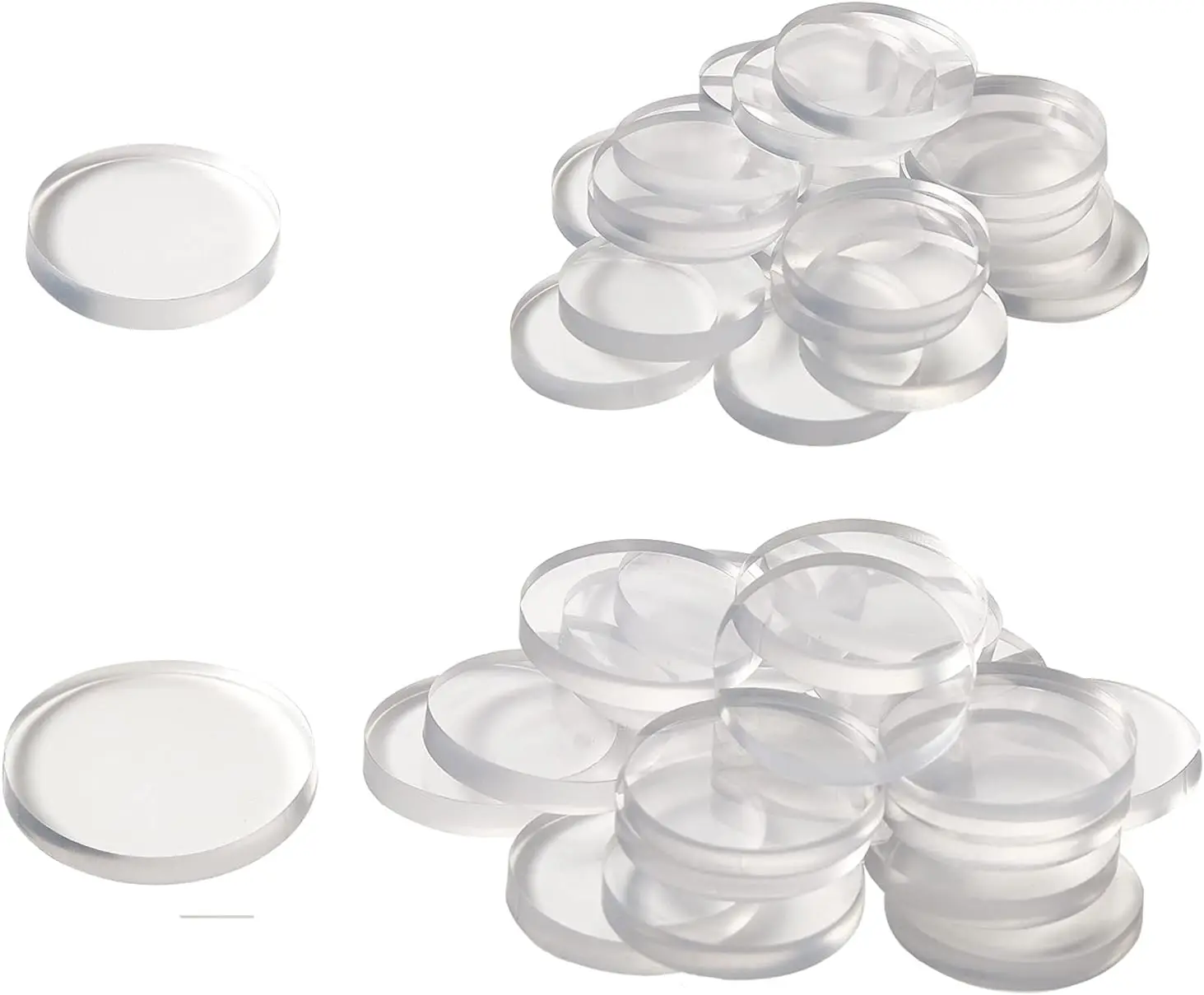 Противоскользящие накладки на стеклянный стол