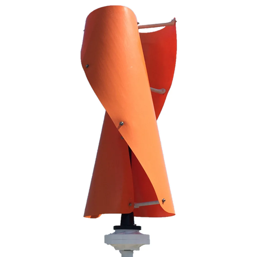 Maglev wind turbine 100w to 600w 12v 24v 48v vertical axis wind generator with 12v 24v AUTO MPPT controller for home use