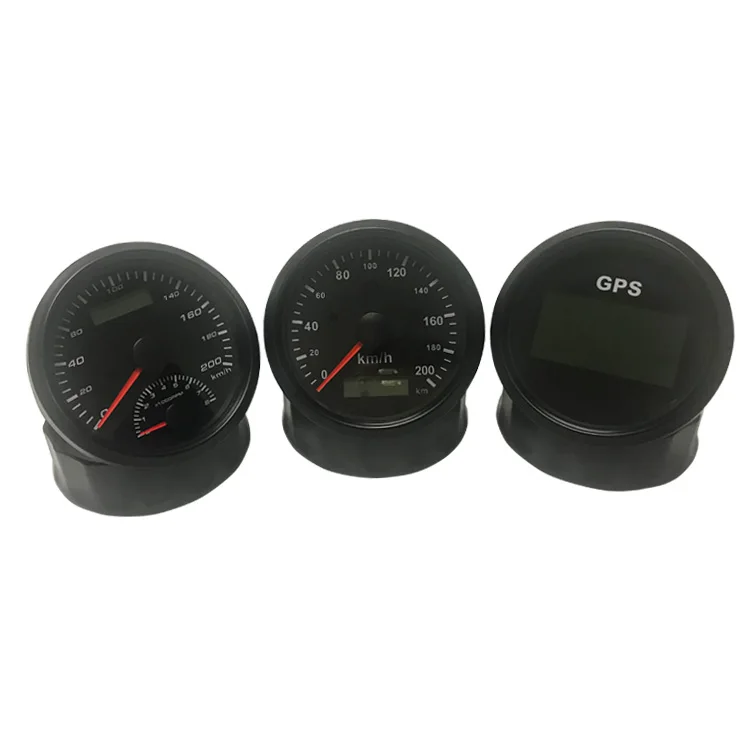 85mm Universal Digital GPS Speedometer Needle Type Speedometer for Vehicle Truck Racking Motorcycle Over Speed Alarm