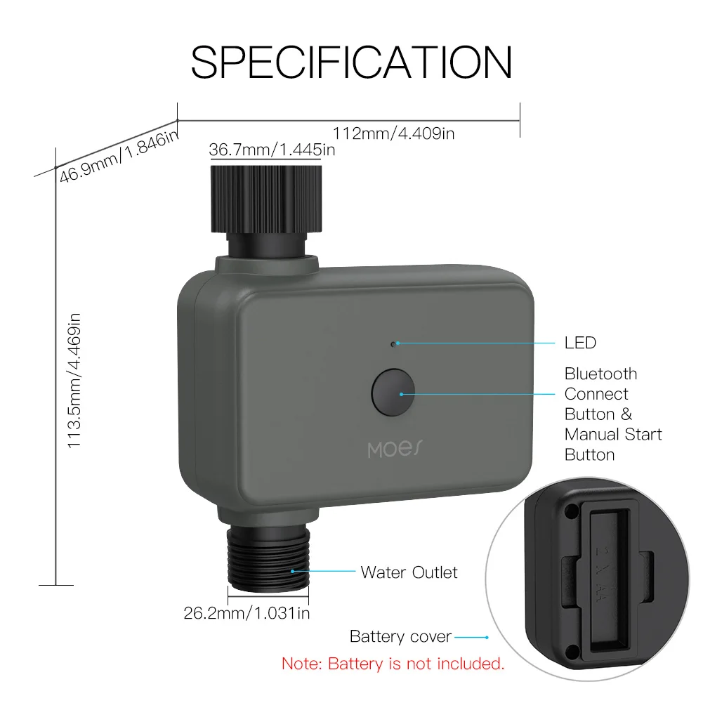 Smart Home Garden   Irrigation Valve App Remote Sprinkler Dual Output Lawn Smart Plant Irrigation Timer smart home improvement