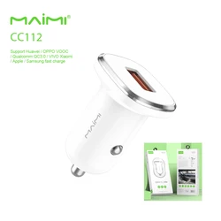 Maimi CC112 fast car charger  QC3.0USB for smart phone car charger adapter super fastcharger VOOC FCP AFC Fast charging protocol