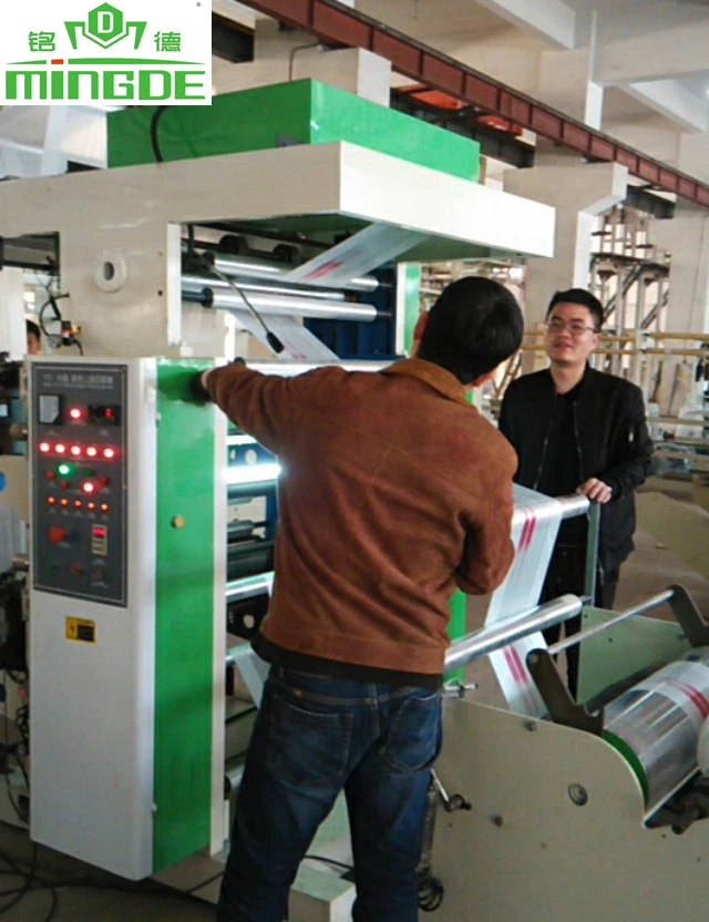 High speed Automatic multicolor flexographic printer machine film flexo printing machines
