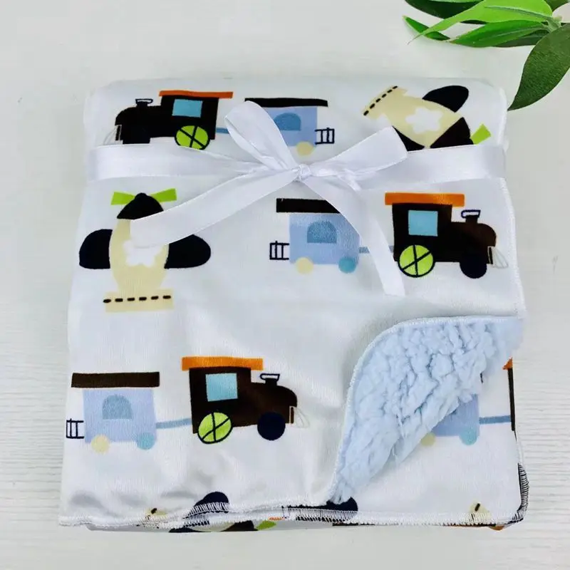 2024 New arrivals Baby Swaddle Gift Set Newborn Shower Receiving Muslin Bamboo Cotton Blanket Set