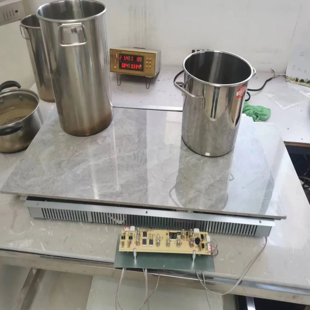 built-in induction cooker one two three four burners invisible induction cooktop invisible cooker