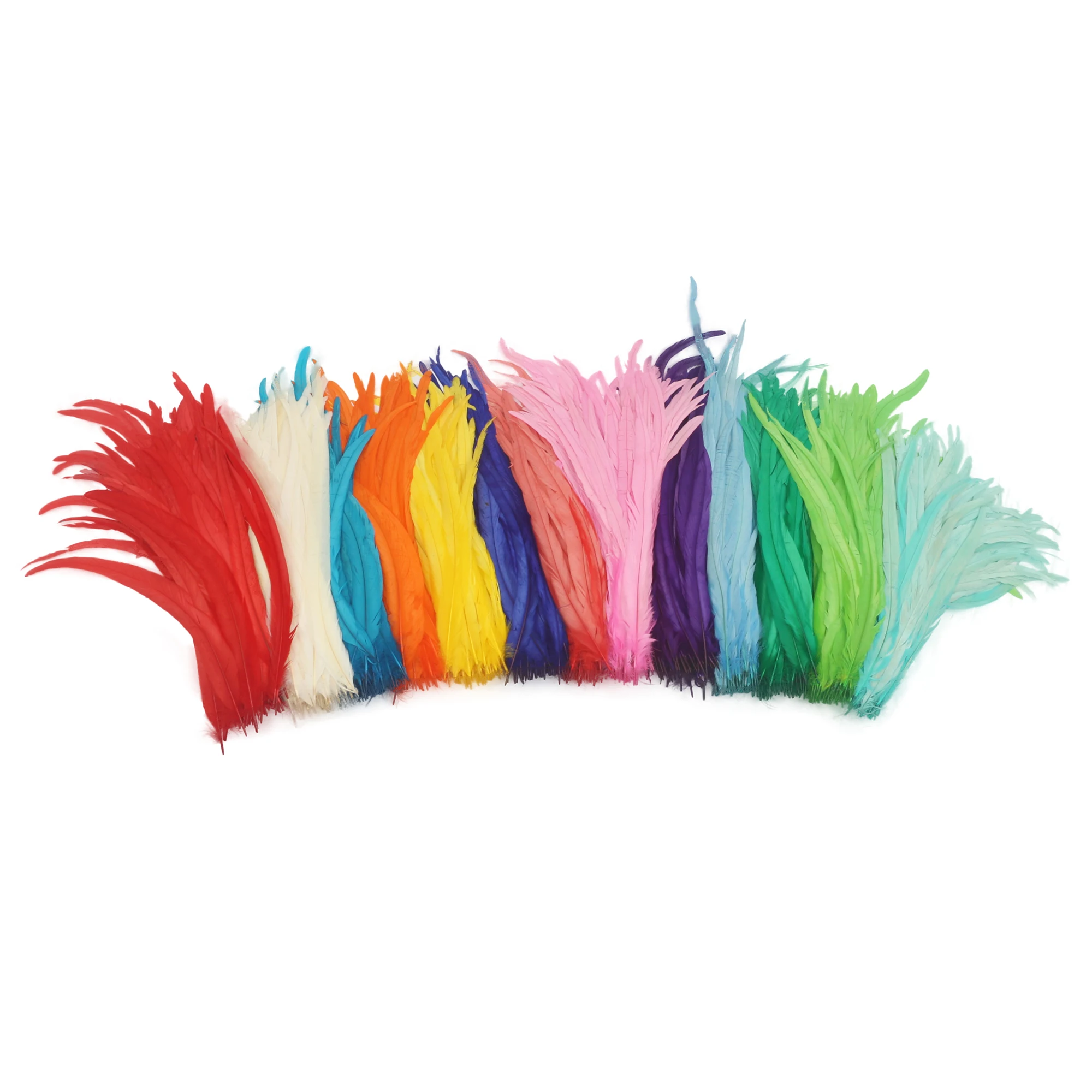 Wholesale Various Size Rooster Coque Tail Feather for Costume Decoration