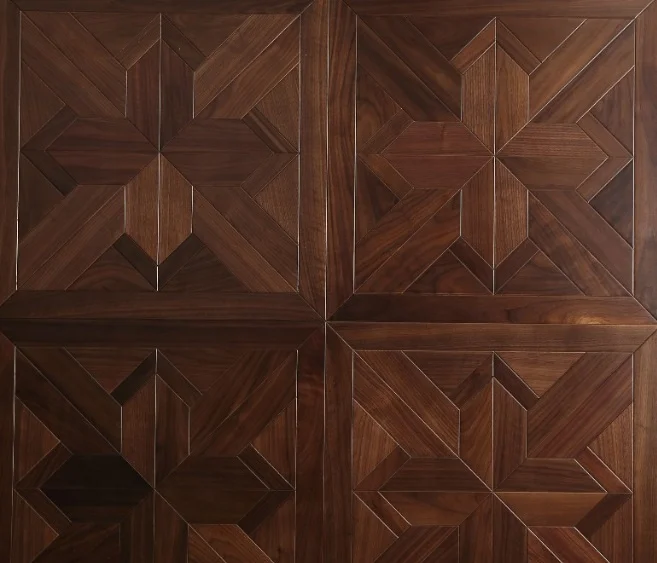 Black American Walnut Art Parquet Wood Flooring