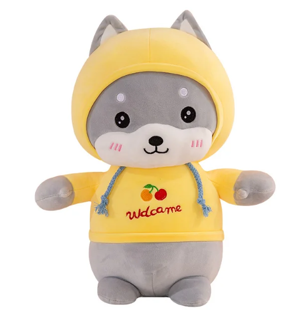 BSCI Factory Cute Husky Plush toys Stuffed Dog Toys
