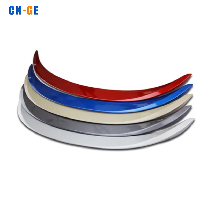 Для Chevrolet Malibu 2012-2018 пластиковый АБС глянцевый черный или карбоновый вид задних спойлеров