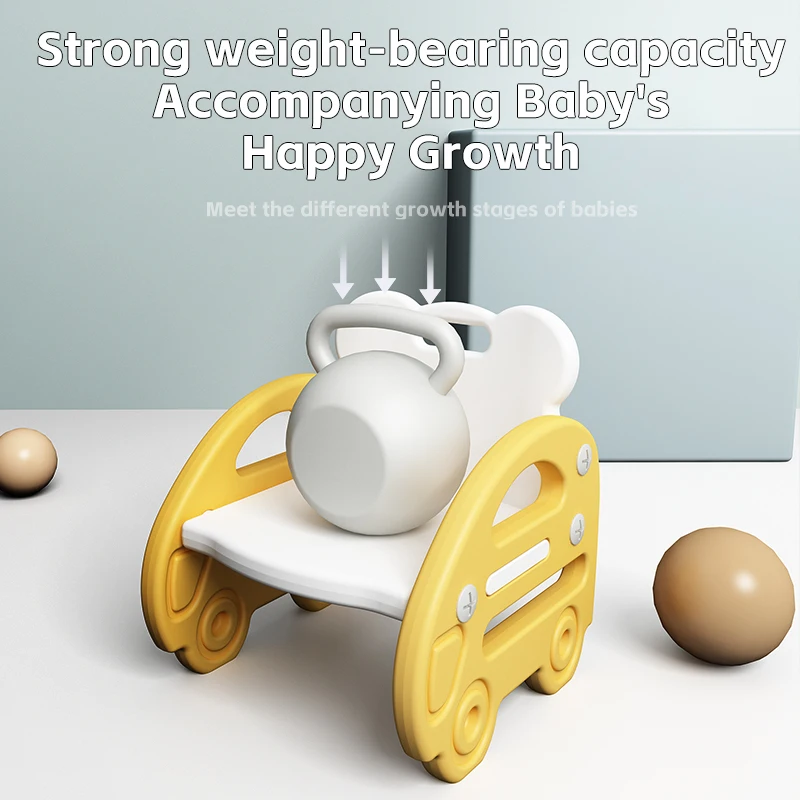 Thick Plastic Indoor Child Seat Household Baby Chair Comfortable Indoor Plastic Stool Car chair