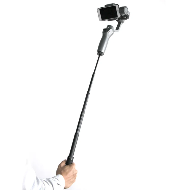 66cm Adjustable Telescoping Selfie Stick with Tripod Mount Compatible with OSMO Mobile 2