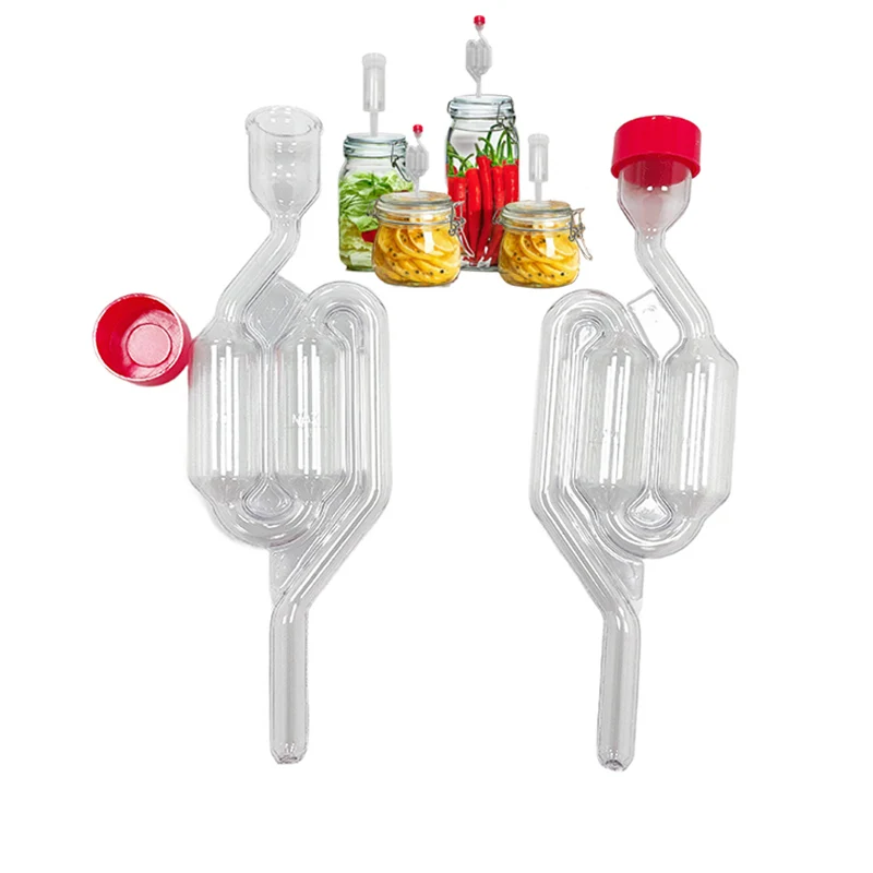 Source factory Beer Yeast brewing  home use wine fermentation airlock twin bubble style