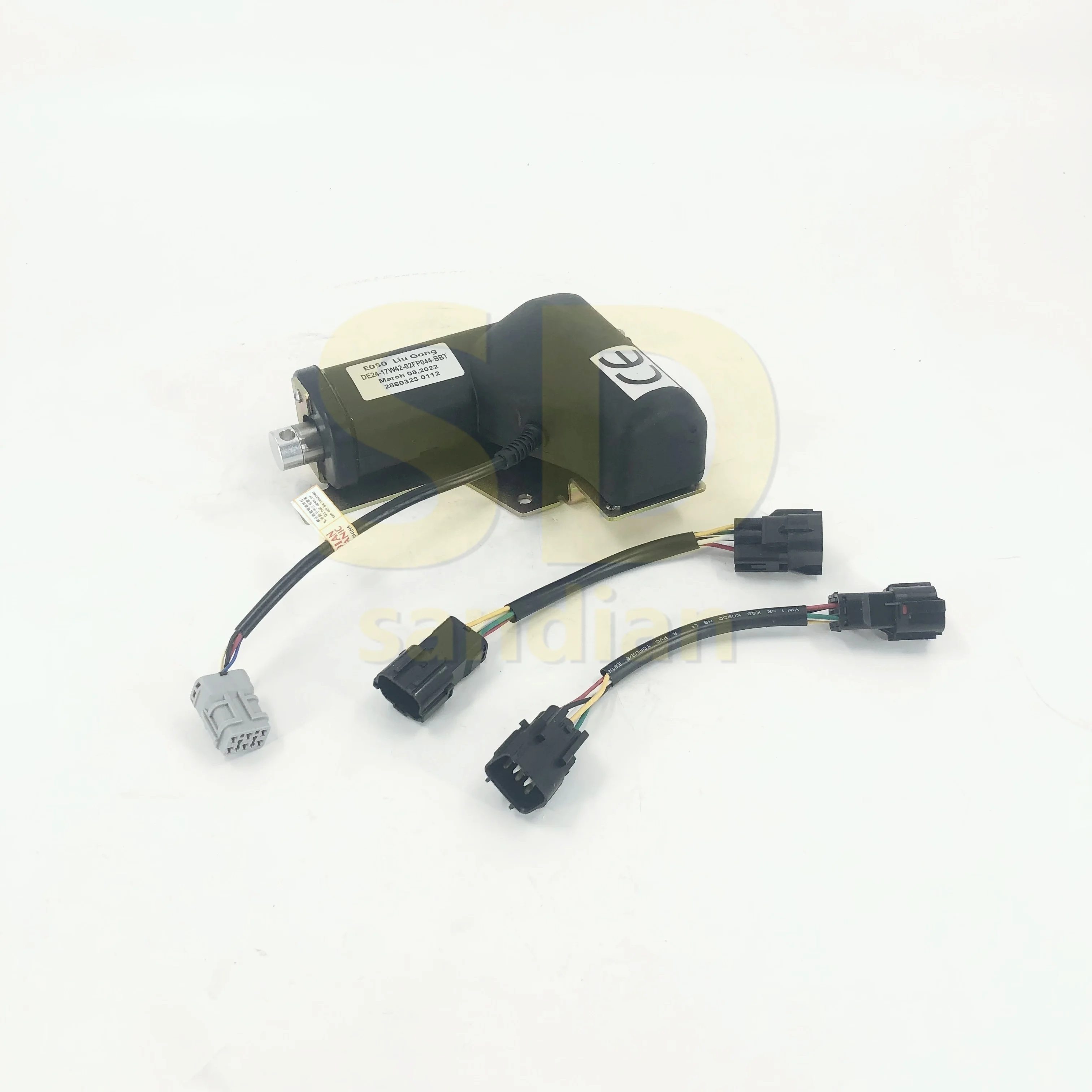 Excavator parts Actuator Throttle motor LiuGong Zoomlion 37B0391 DE24-17W42-02FP041 Good quality
