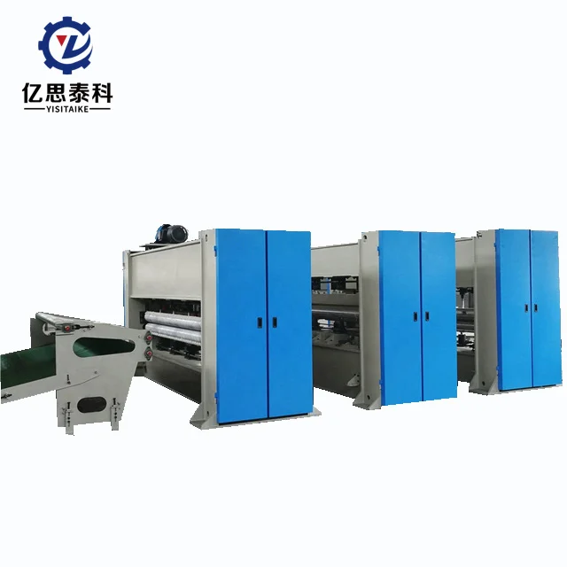 Qingdao Yisitaike carpet making machine non-woven fabric machine  needle punching machine for carpet and felt