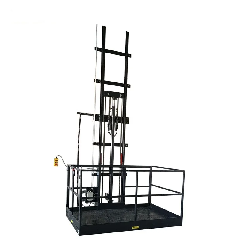 Industrial warehouse hydraulic cargo lift from china factory