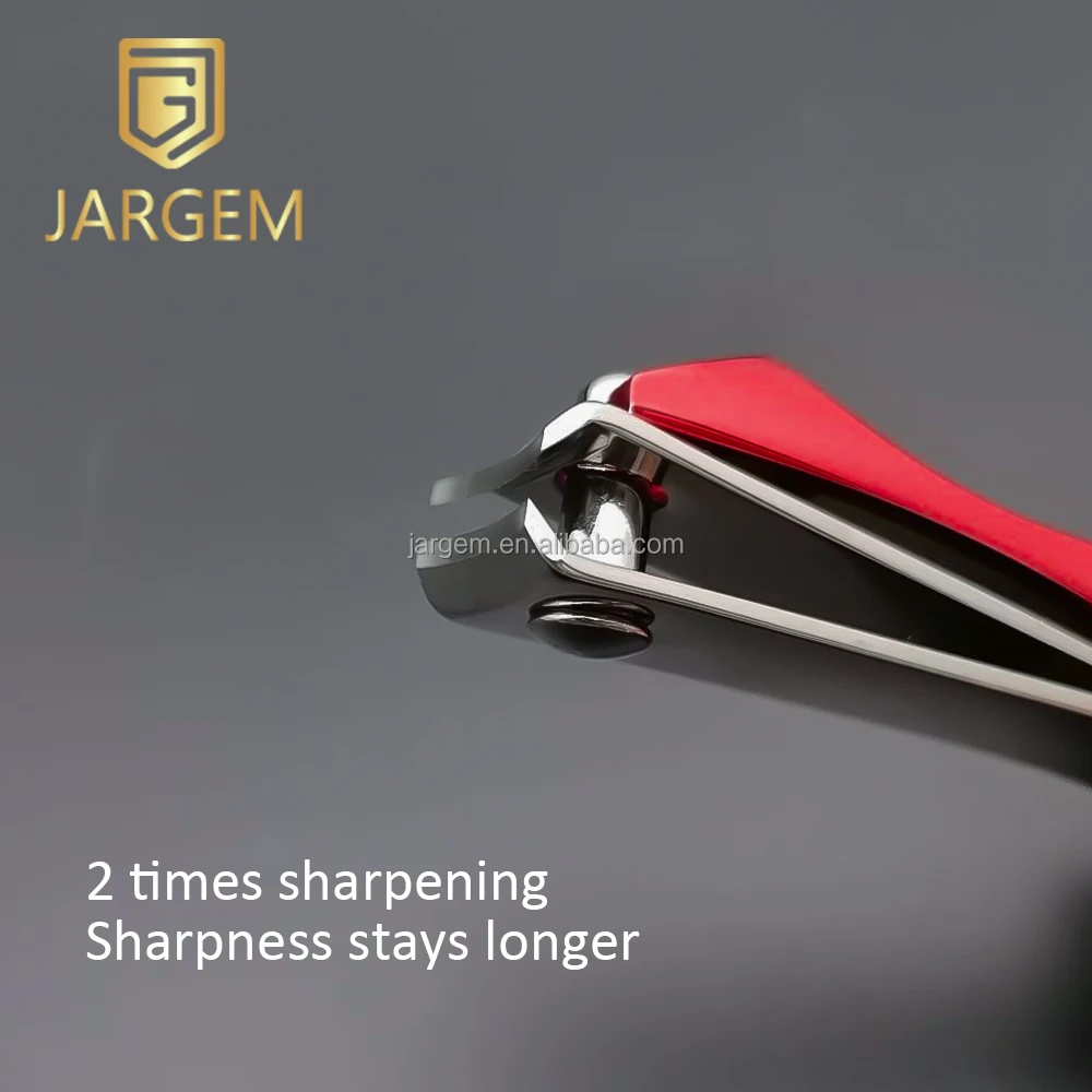 Привлекательный стильный набор для стрижки ногтей, 2 раза заточка, нож для ногтей с поддержкой пользовательского логотипа
