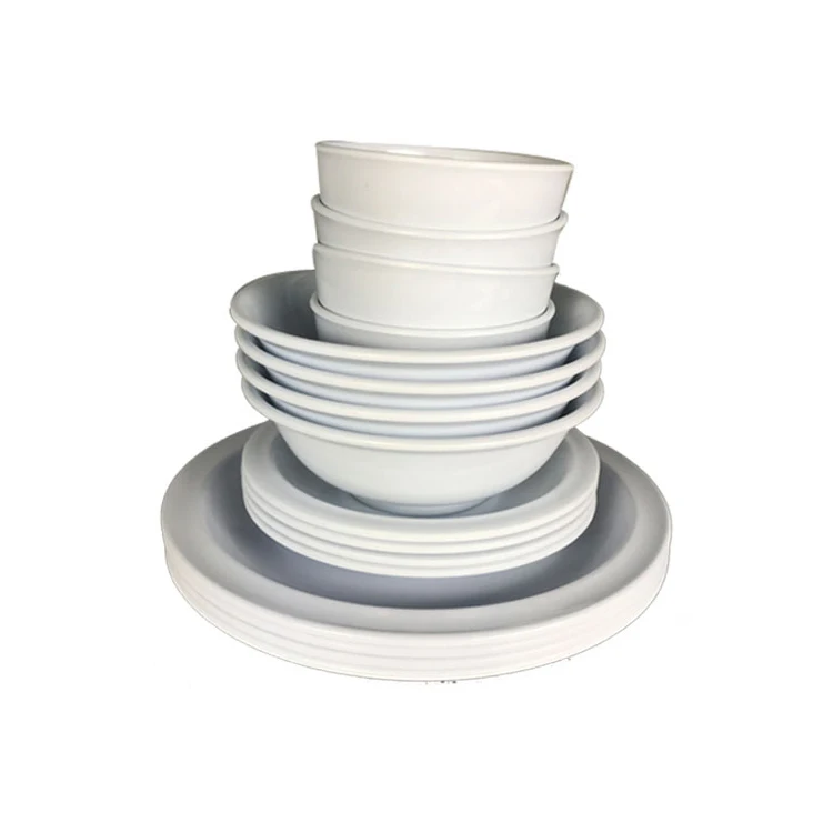 Wholesale Western Ceramic 16pcs Dinner Set Restaurant Dishes And Plates Porcelain Dinnerware Set For 6 Persons