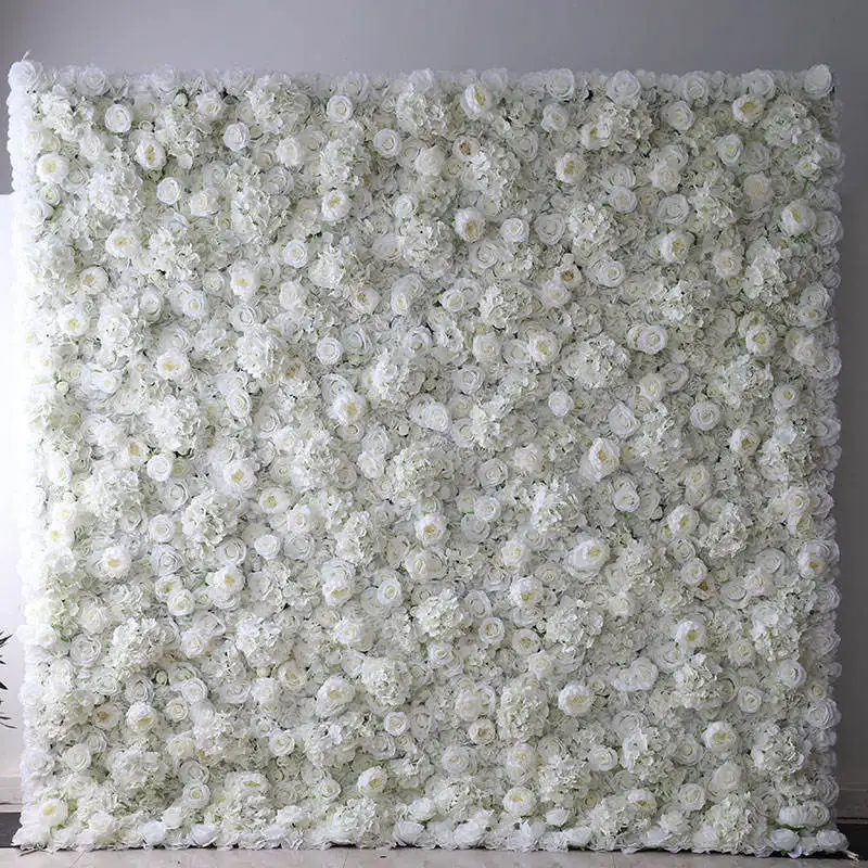 Фотофон с искусственными цветами