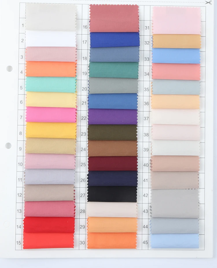86 Colors Multicolor Outerwear Fabric Factory Spot 30% Nylon 70% Polyester Blended Wrinkled Fabric For Ski Suits/Outdoor Sports