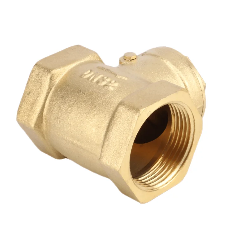 DN15-50 internal thread thickened check valve heavy duty brass horizontal check valve
