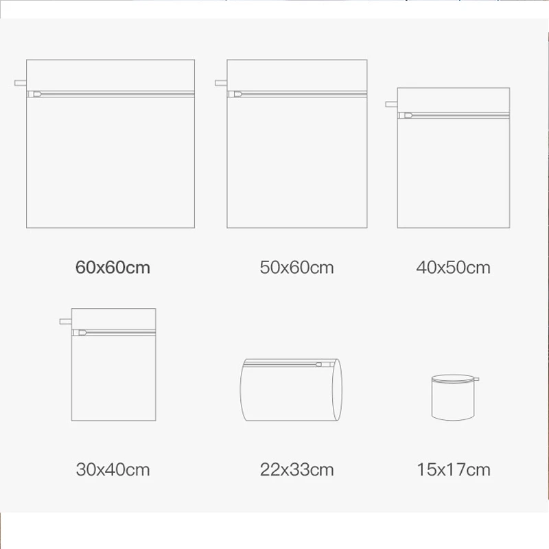 Mesh Bag Washing Machine Net Bag For Underwear Clothes Socks Bra Aid Laundry