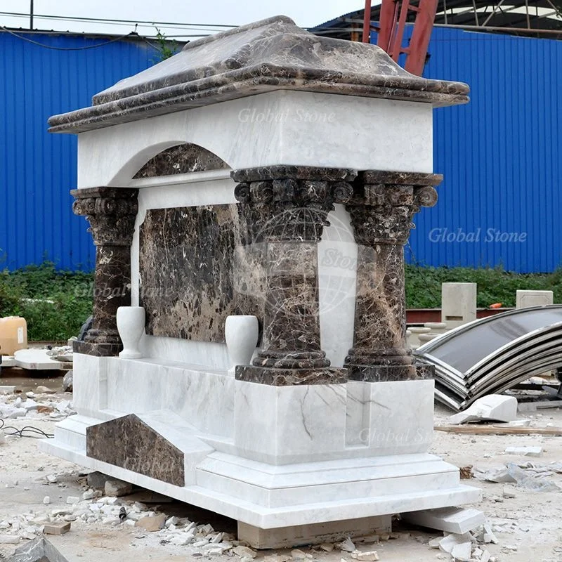 Fancy Custom Cemetery Marble Monument Headstone Tombstone