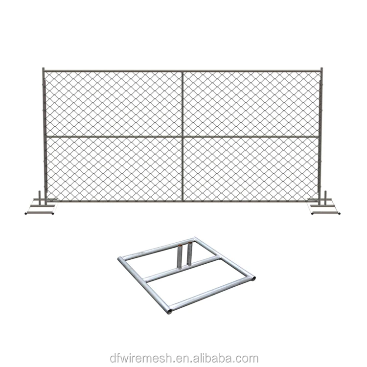 Chain Link Fence Panel Portable 4 6 8 High x 10 ft wide for America