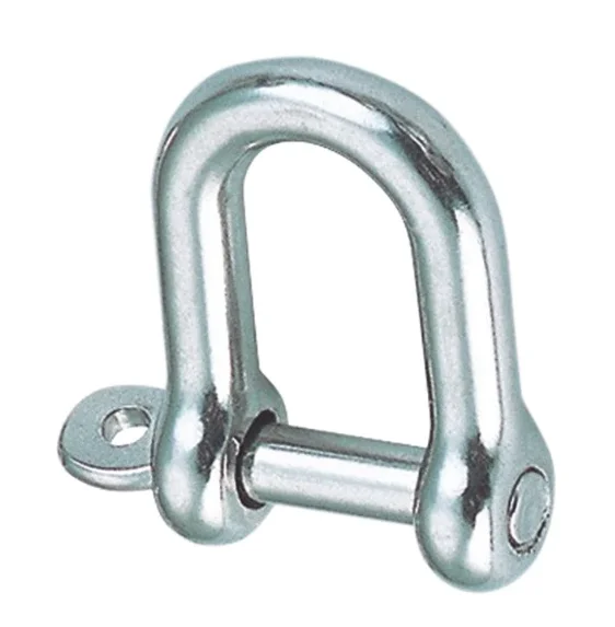 Wholesale Hardware Rigging Electric Galvanized U Shaped Shackle Us Type Steel Drop Forged Screw Pin D Anchor Shackle
