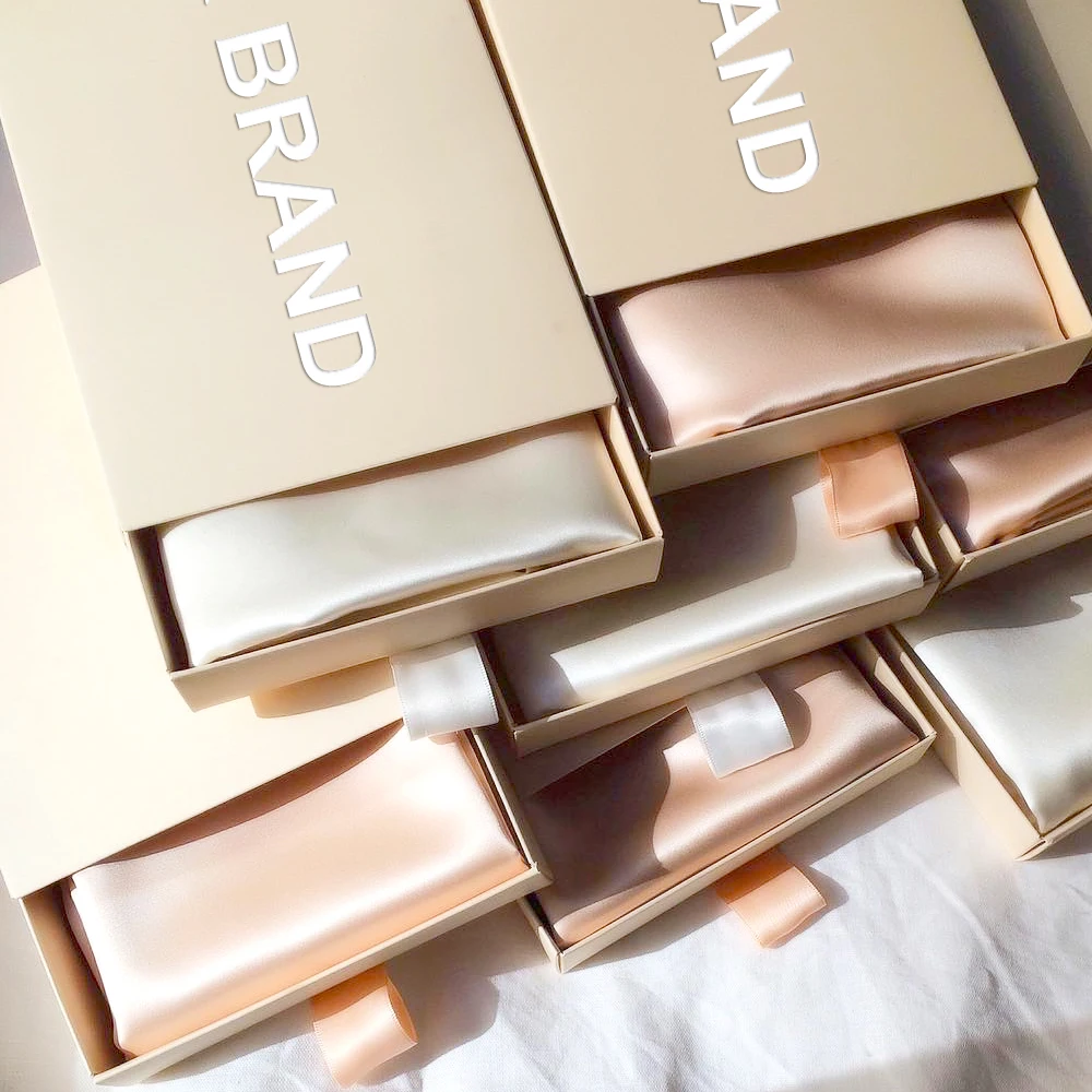 Оптовая продажа пользовательского класса 6A 100% шелковая наволочка шелк тутового шелкопряда наволочка Oeko-tex Шармез шелковая наволочка