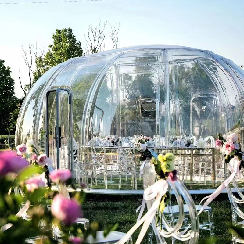 Transparent tent Outdoor Bubble House Spherical star tent Internet Celebrity Sun Room Homestay Restaurant Outdoor camping tent