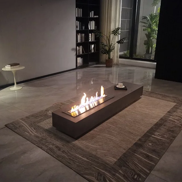 Горячая распродажа 36-дюймовая горелка для биотоплива умная биогорелка внутренняя вставка камина