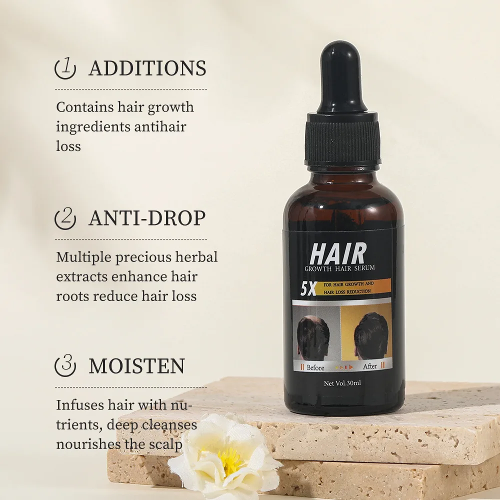 Organic nourishes scalp hair growth serum promotes hair growth hair tonic